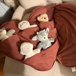 Slumberkins heart pillow with friends